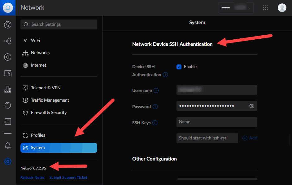 Network Device SSH Authentication