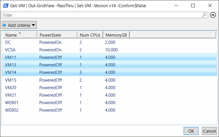 upgrade vm hardware version powercli upgrade vm hardware version powercli