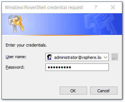 authentication dialog box